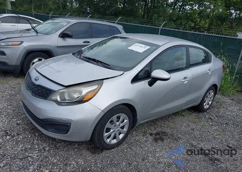 2013 Kia Rio Lx из США, поврежденный, VIN KNADM4A35D6157867